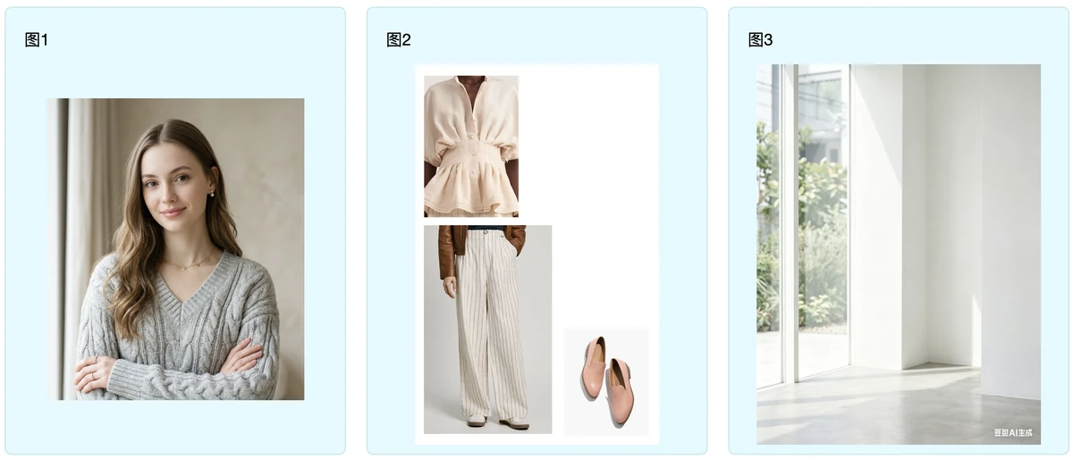 自由模式服装上身放大效果